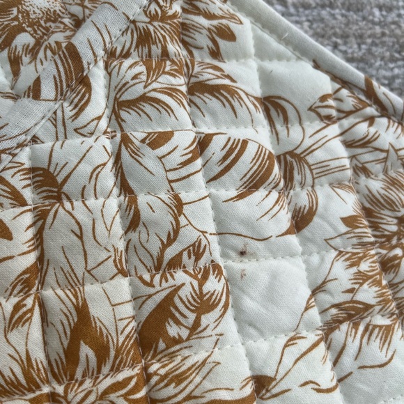 APRIL CORNELL FLORAL OVEN MITT SET - Picture 4 of 5